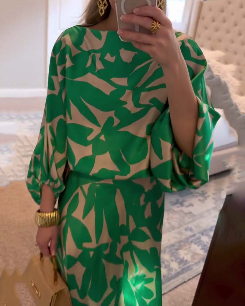 Bridget | Lockeres Damen-Set mit Kleid für jeden Tag