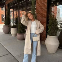 Cienna | Stretch-Jeans mit hoher Taille und weitem Bein