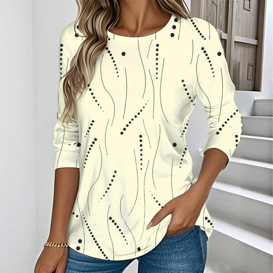 Anne | Lässiges Langarmhemd im Vintage-Stil