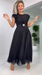 Nerissa | Schickes Chiffonkleid mit figurbetontem Schnitt