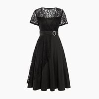 Ava | Kleid mit V-Ausschnitt und Taillenbetonung