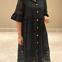 Rebecca | feminines Kleid mit zarter Stickerei für besondere Anlässe