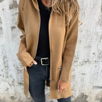 Ida | Rundhals-Reißverschluss Langarm Freizeitjacke