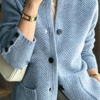 Claira | Strickjacke mit Knöpfen