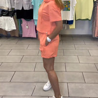 Kylee | sportliche Shorts mit Kapuzen-Design