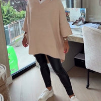 Shaimy | V-Ausschnitt-Pullover