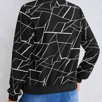 Evalaine™ | Geometrische Zipperjacke für Damen