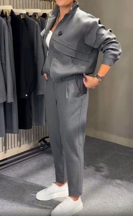 Lorelei | Stehkragen-Set mit Oberteil und Leggings