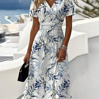 Lanni | Elegantes Kleid mit botanischem Print