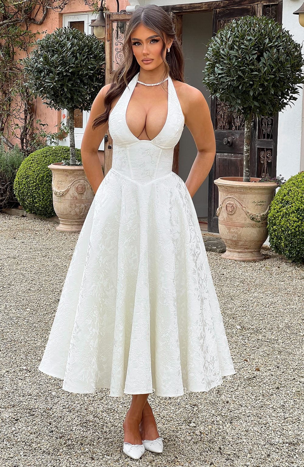 Marianna | elegantes Midikleid für Damen
