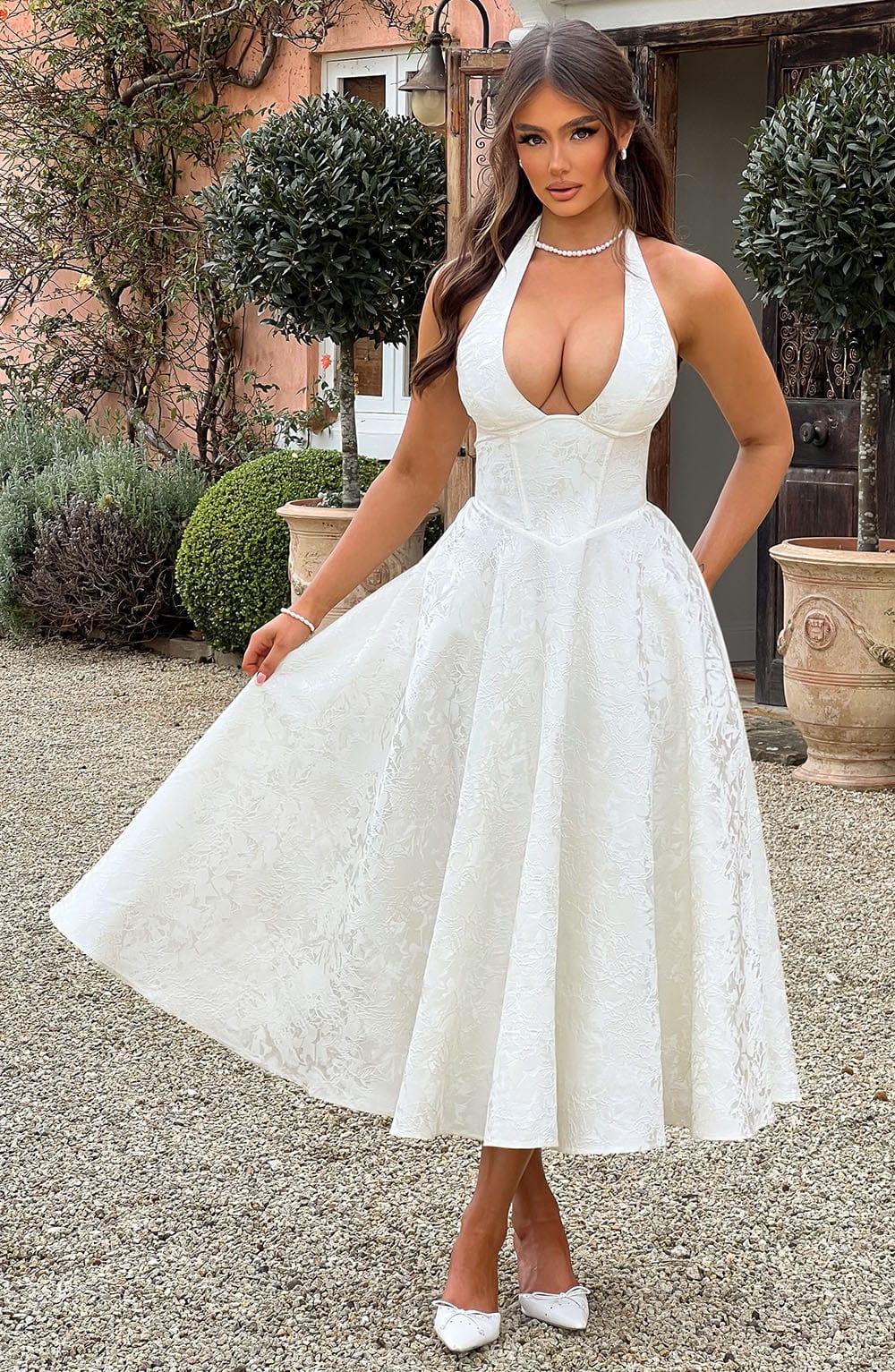 Marianna | elegantes Midikleid für Damen