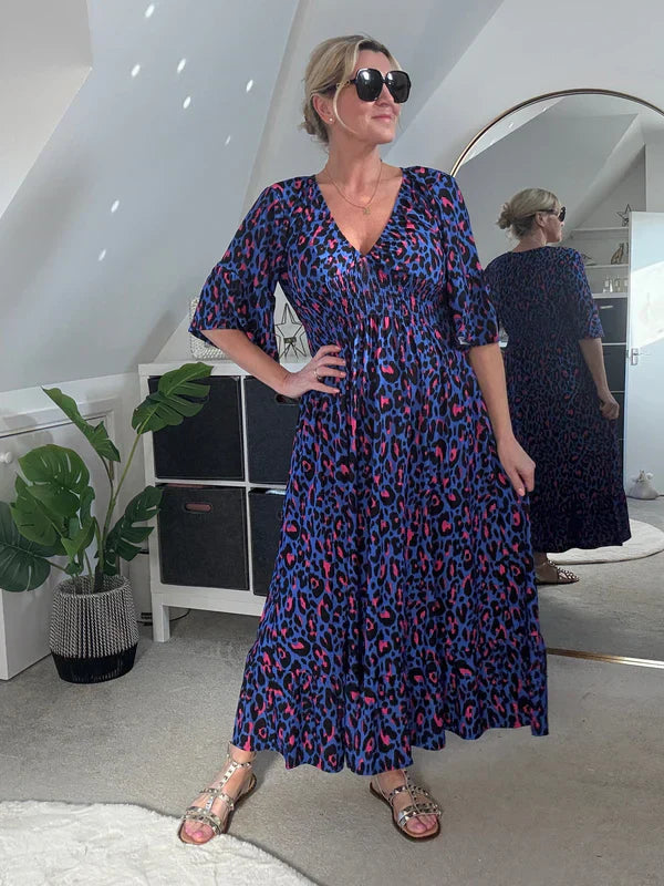 Avery™ | Leichtes Rüschenkleid im Vintage-Look