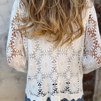 Olive | Damen Strickjacke mit langen Ärmeln