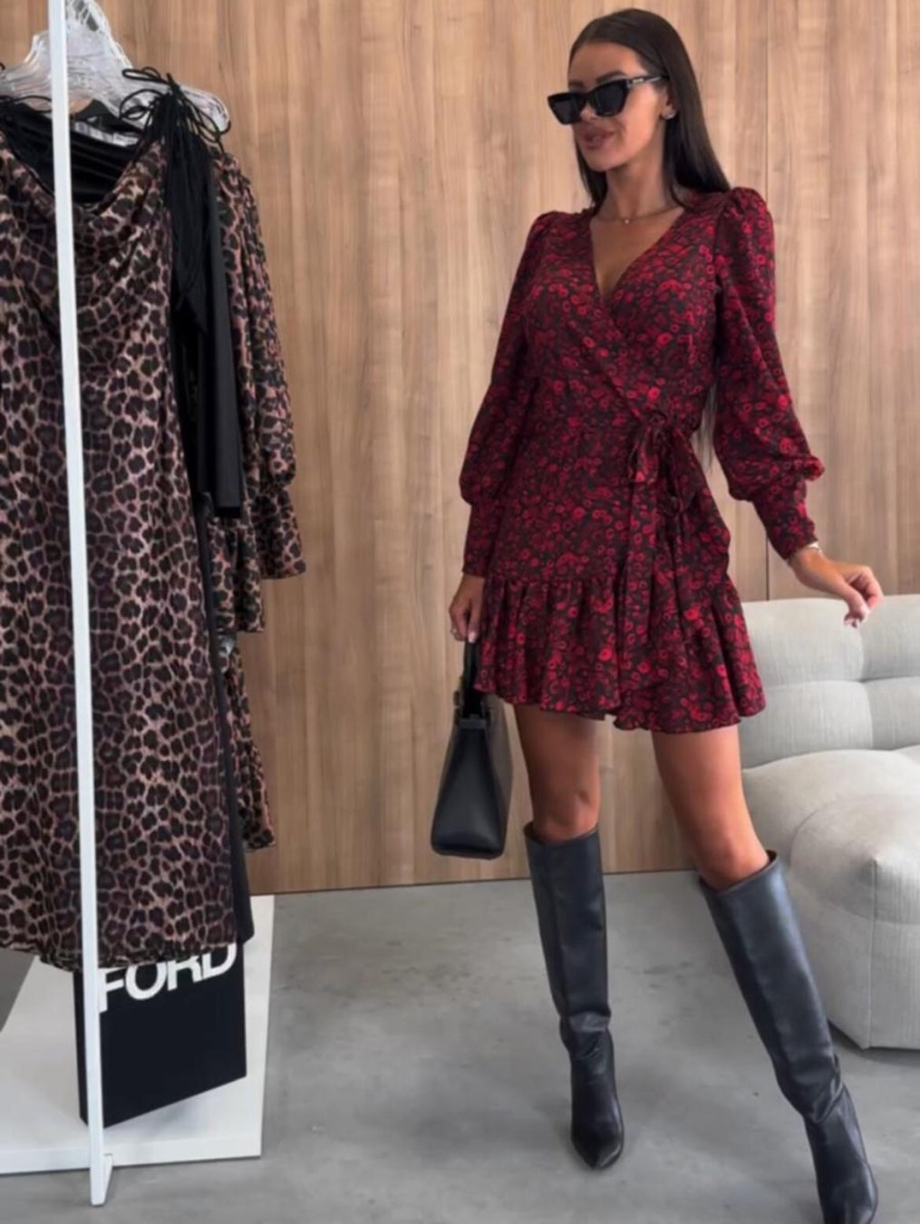 Elviza | Minikleid mit Blumenmuster