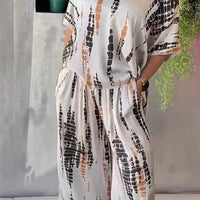 Kirsten | stilvoller Satin-Freizeitanzug mit rundem Ausschnitt für Damen