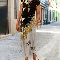 Freta | Natur Inspiriertes Maxikleid