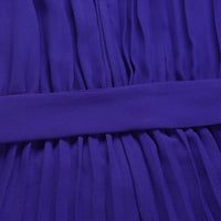 Elen | Plissierter Jumpsuit mit Neckholder-Ausschnitt