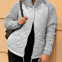 Minia | Einfarbige Patchwork-Jacke