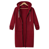 Madelyn | trendiger Damen-Hoodie, Reißverschluss und Komfort.