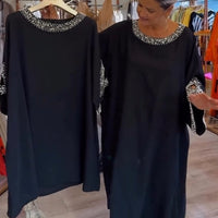 Leni | edles Damenkleid mit Perlenbesatz