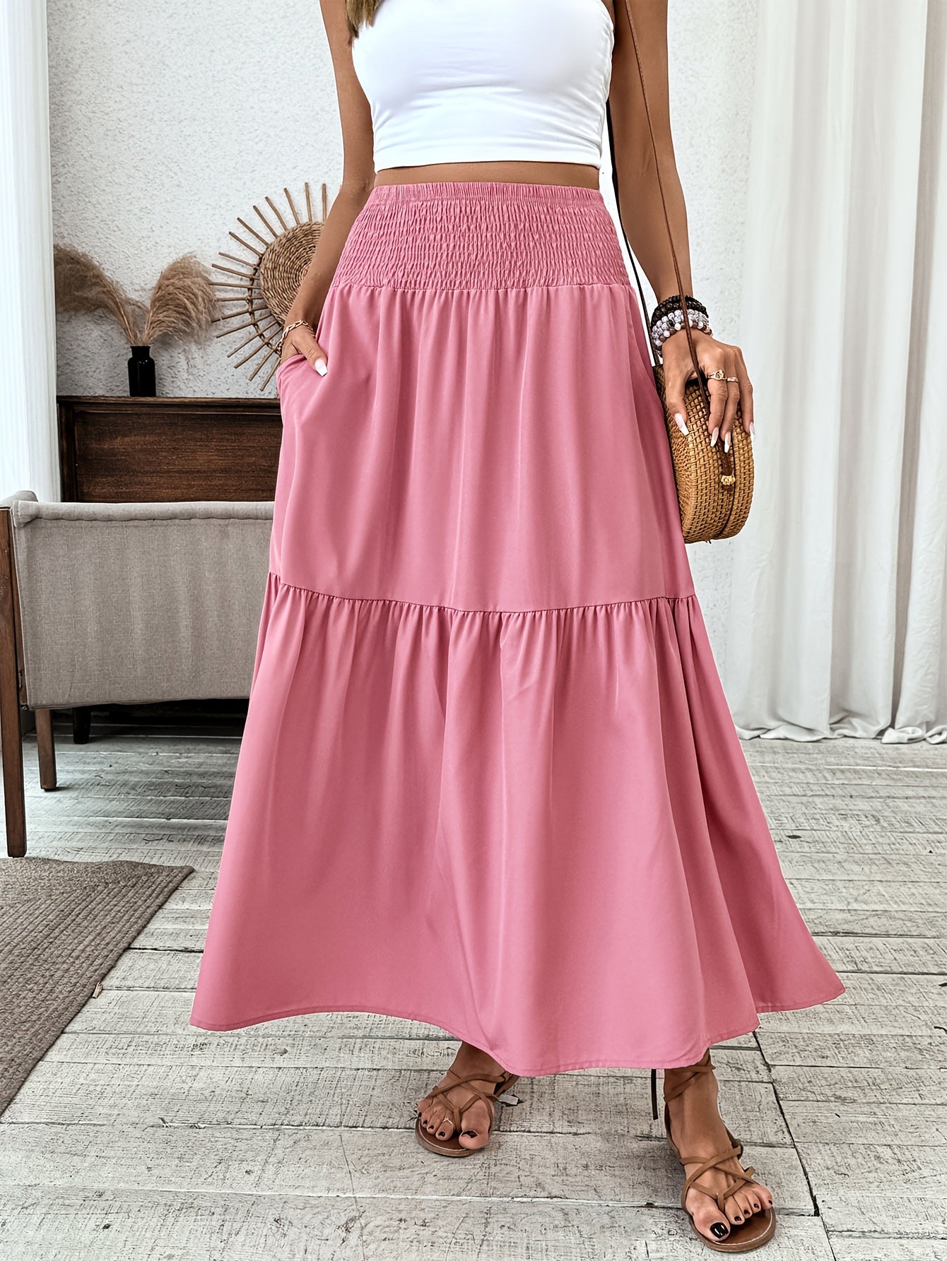 Sadie | elegantes blumiges Sommerkleid für Damen