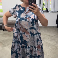 Marilyn™ | Elegantes Sommerkleid mit floralem Muster