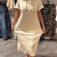 Zelha | Midikleid mit Kapuze