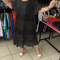 Maren | Sommerkleid mit Spitzenstickerei