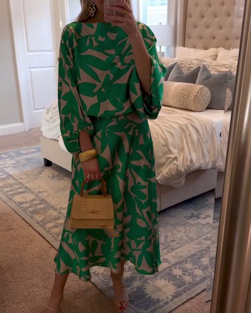 Bridget | Lockeres Damen-Set mit Kleid für jeden Tag