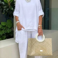 Elaina | Lässiger zweiteiliger Freizeitanzug für Damen