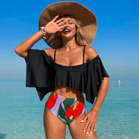 Sofia | Zweiteiliger Badeanzug mit Rüschendetails