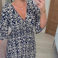 Maris | Fließendes langes Kleid