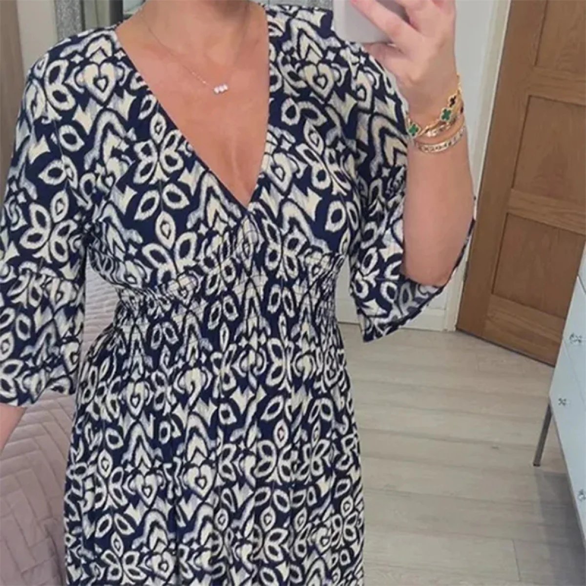 Maris | Fließendes langes Kleid