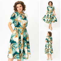 Katie | feminines Chiffonkleid in großen Größen für den Sommer