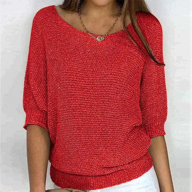 Trina | Bequemer Feinstrickpullover