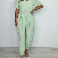 Rezel | V-Ausschnitt-Overall aus Baumwolle