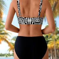 Azari | stylischer zweiteiliger Bikini mit Print