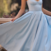 Addison | Lässiges doppellagiges Midikleid für den Alltag