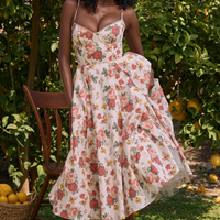 Addison | Lässiges doppellagiges Midikleid für den Alltag