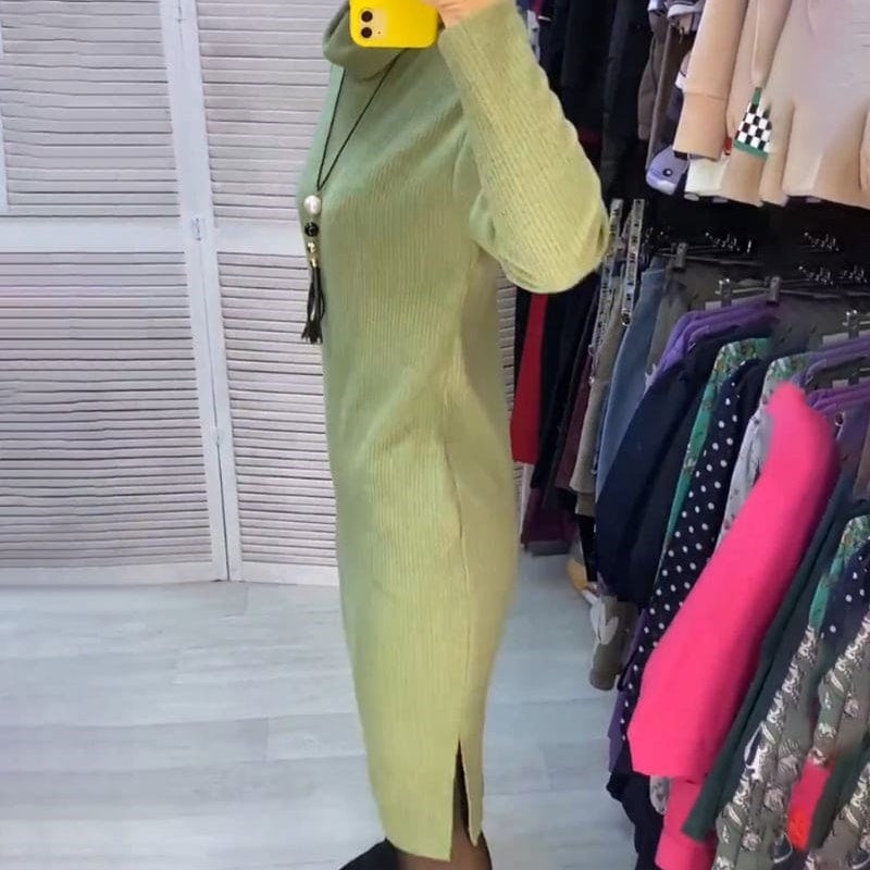 Lexi | Damenkleid, klassisch & langärmelig