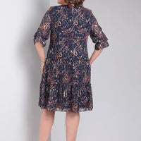 Harlee | luftiges bedrucktes Kleid für sonnige Tage