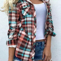 Marlene | Elegante Karierte Bluse