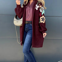 Addison | Modische Strickjacke mit Kapuze – bequem & warm