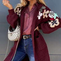 Addison | Modische Strickjacke mit Kapuze – bequem & warm