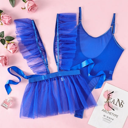 Alyssa | Sexy Bodysuit mit halbtransparenter Spitze für Damen