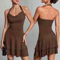 Skylar | Stilvolles Neckholder-Kleid für besondere Anlässe