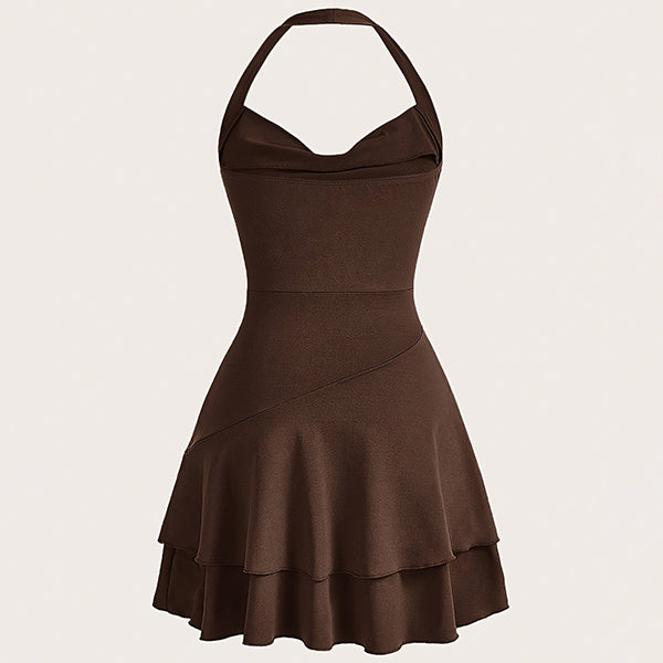 Skylar | Stilvolles Neckholder-Kleid für besondere Anlässe