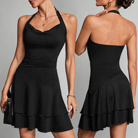 Skylar | Stilvolles Neckholder-Kleid für besondere Anlässe