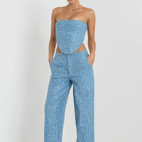 Maya | Stilvolles Frühlings-Set mit Hose