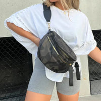 Biella | Trendiges übergroßes T-Shirt mit modernem Keilmuster